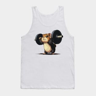 hamster weightlifter Tank Top